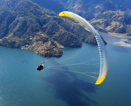 Paragliding in Pokhara Nepal | Tandem Adventure Fly