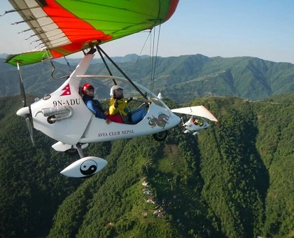 Ultra-Light Flight in Pokhara | Himalayan Air Tour