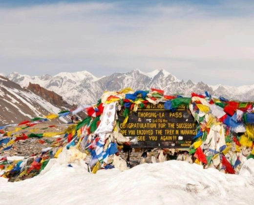 Annapurna Circuit Trek via Tilicho Lake