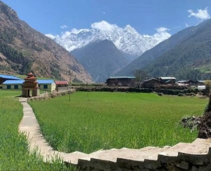 Tsum Valley Trek with Lungdang Gompa